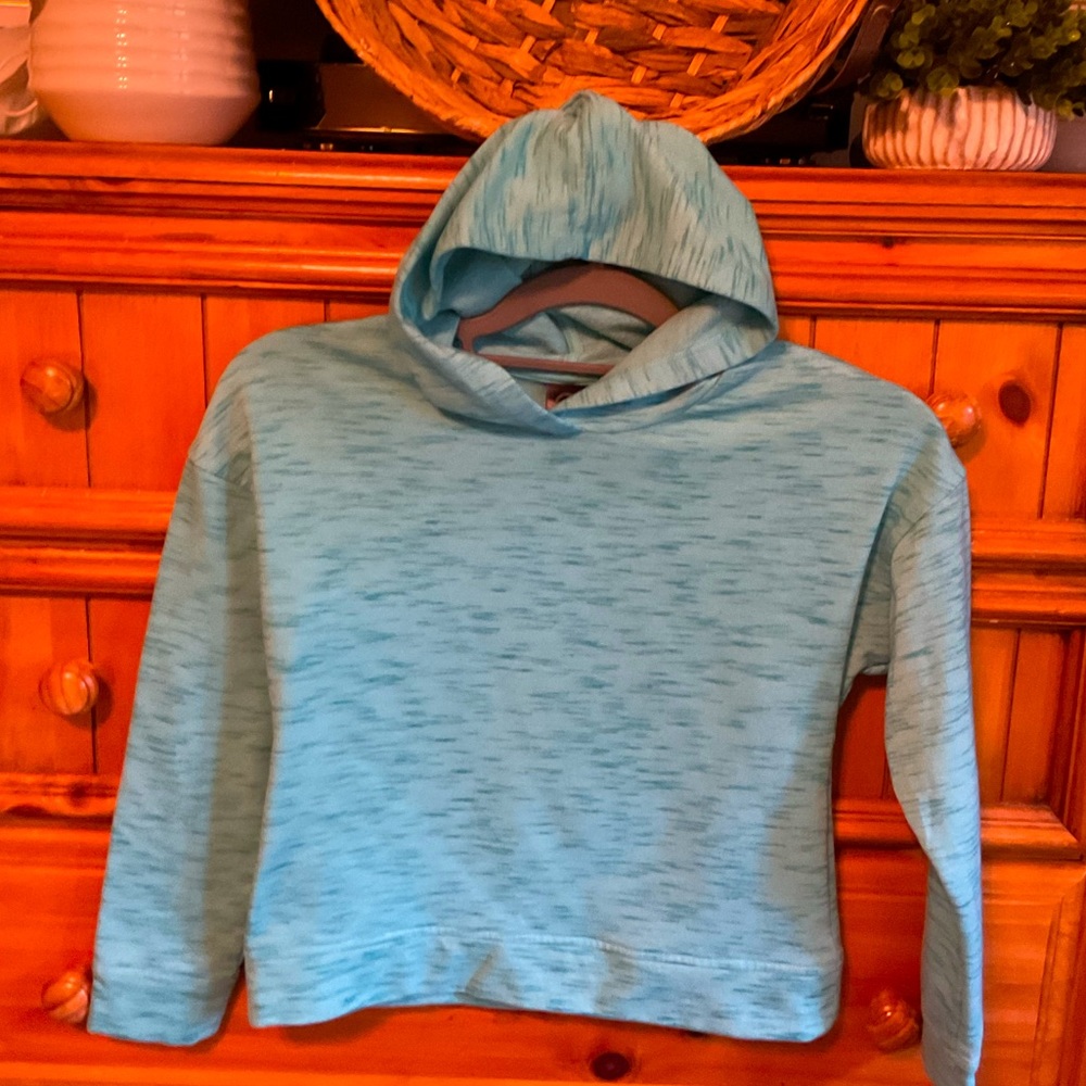 Girls Athletic pullover with hood